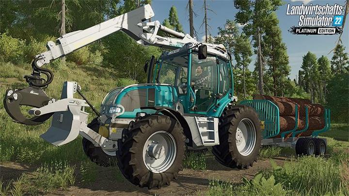 Immagine prodotto Giants Software Farming Simulator 22 - Edizione Platinum (PS4, DE)