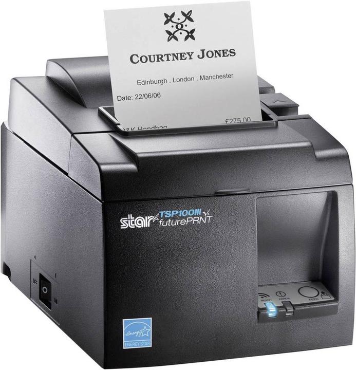 Star Imprimante de bons thermique directe 203 x 203 dpi noir USB, coupe Largeur du rouleau: 58 mm, 80 mm (USB)
