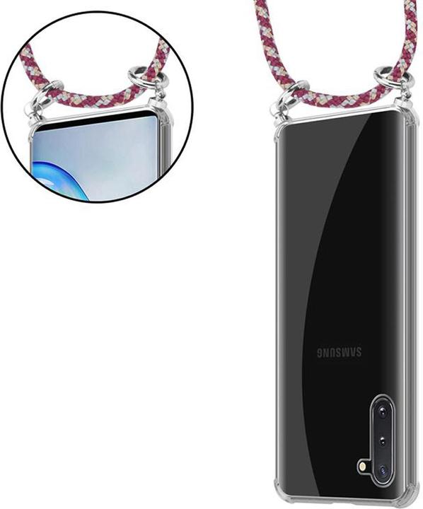 Produktbild Cadorabo TPU Handy Kette SILBER Cover