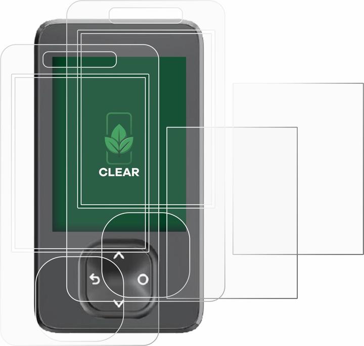 Actual product image ScreenLeaf Protective film sustainable screen protector screen protector film clear transparent (Test strips)