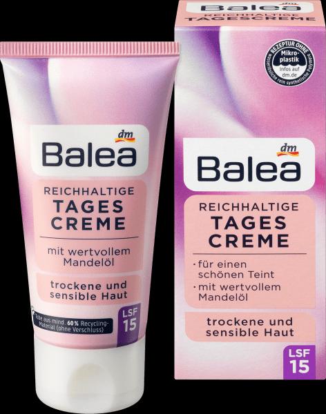 Image du produit dm Balea Crème de Jour Riche SPF15 (50 ml, Crème de jour, SPF 15)