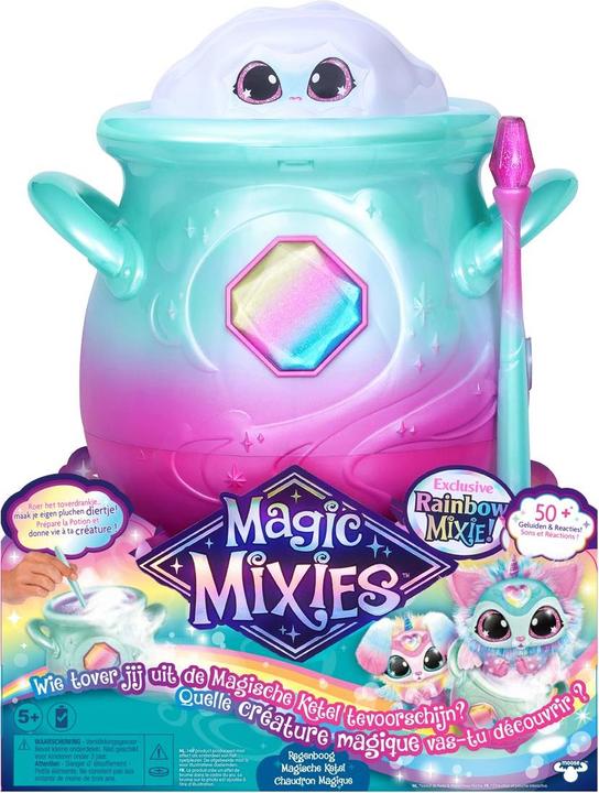 Spectron Calderone magico Mixies con nebbia reale - Arcobaleno (36.60 cm)