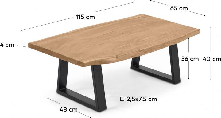 Actual product image Kave Home Alaia (115 x 65 x 40 cm)