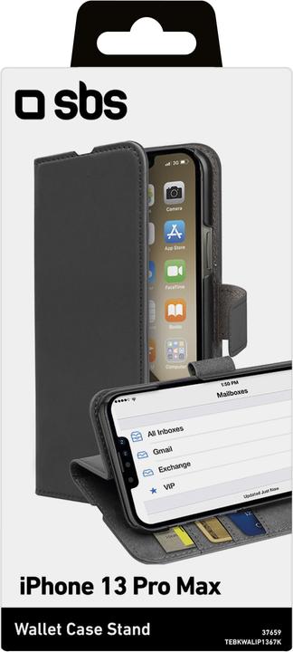 Actual product image SBS Book Wallet Case with stand function for iPhone 13 Pro Max (Apple iPhone 13 Pro Max)