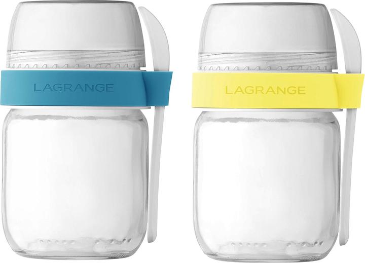 Produktbild Lagrange Joghurtbereiter Edelstahl Gelb