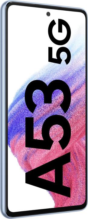 Immagine prodotto Samsung Galaxy A53 5G EU (256 GB, Blu impressionante, 6.50", Doppia SIM, 64 Mpx, 5G)