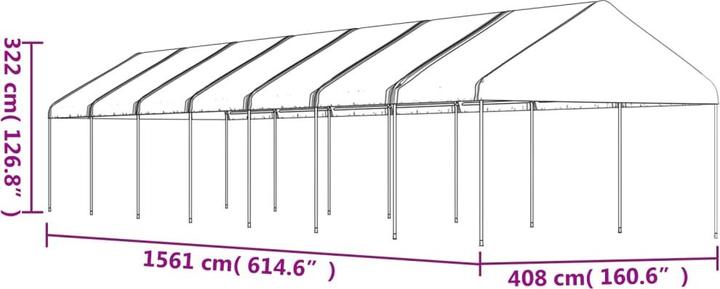 Actual product image VidaXL Otto (1561 cm, 408 cm)