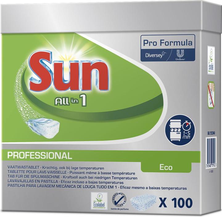 Sun Prof.All in 1 Eco 100Stk (Tabs, 100 Waschgänge)