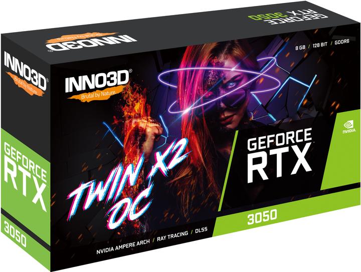 Produktbild Inno3D vga rtx3050 8gb twin 2x oc (8 GB)