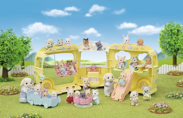 Image du produit Sylvanian Families Rainbow Fun Nursery Bus