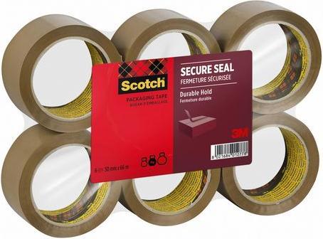 Actual product image Scotch HV.5066.F6.B Brown packaging tape (50 mm)