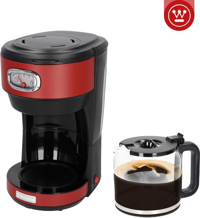 Produktbild Westinghouse Kaffeemaschine Retro 10 Tassen 1,25l Glaskanne