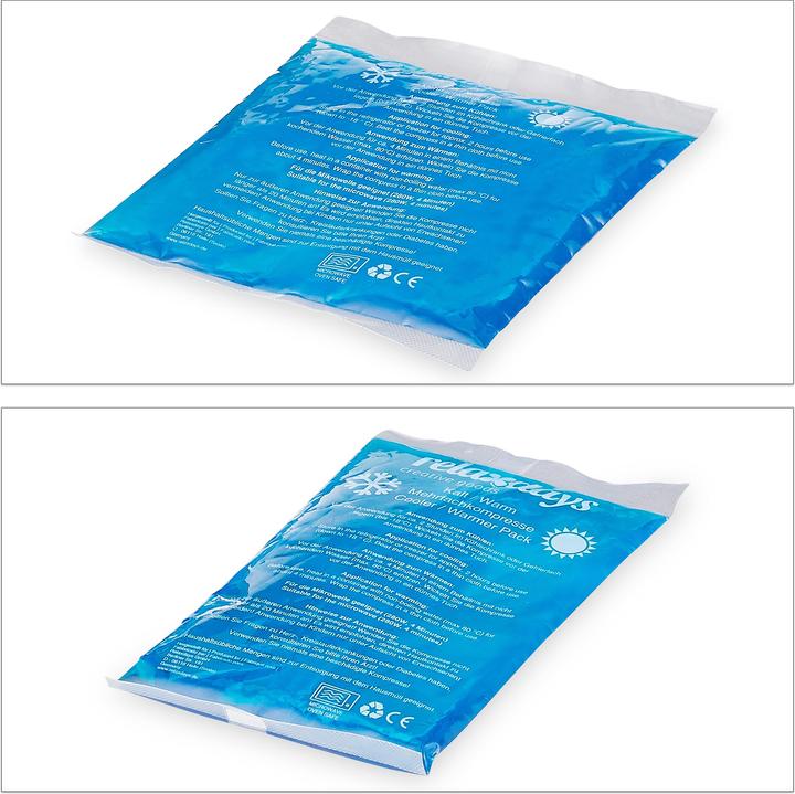 Immagine prodotto Relaxdays 4x cuscinetto di raffreddamento (4 x, 870 g)