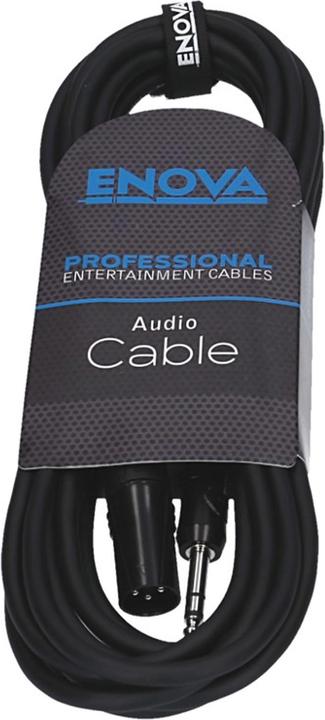 Actual product image Enova XLR male to jack male 6.35mm, 2m (2 m, XLR)