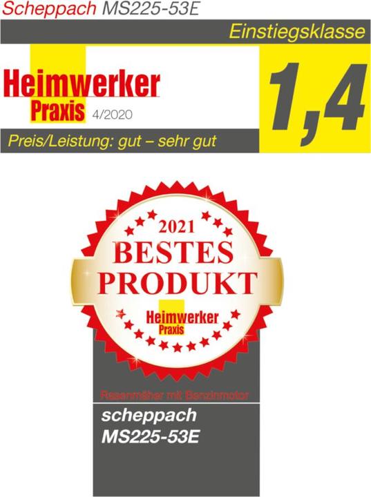 Produktbild Scheppach MS225-53E (Benzinbetrieb)