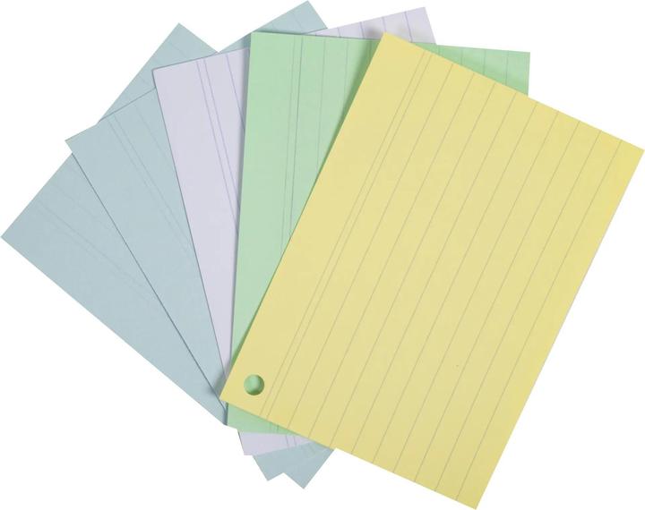Produktbild Exacompta Flashcards (A6, 205 g/m², 50 x)