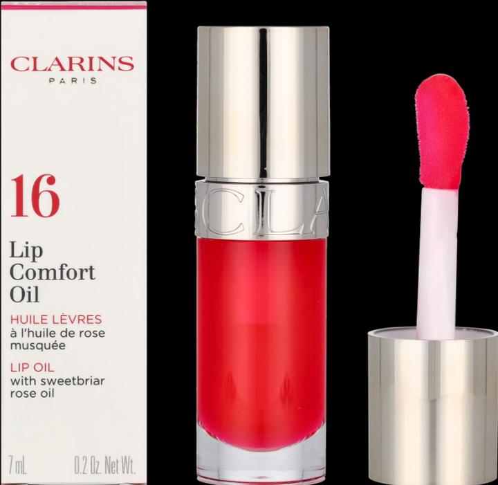 Image du produit Clarins Huile de confort pour les lèvres (#16 Fuchsia)
