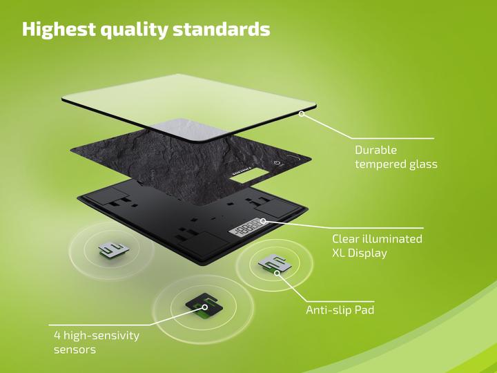 Actual product image Soehnle Digital kitchen scales Page Compact 300 Slate