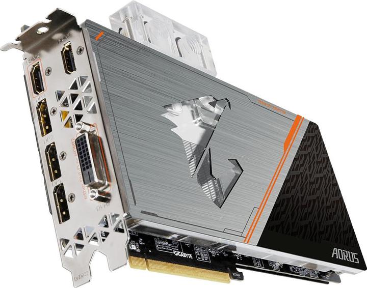 Image du produit Gigabyte GeForce GTX 1080 Ti Waterforce WB Xtreme Aorus (11 Go)