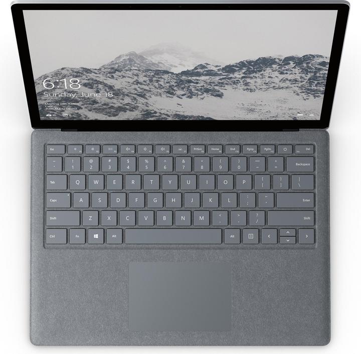 Productafbeelding Microsoft Surface Laptop 2.50GHz i5-7200U 13.5Zoll 2256 x 1504Pixel Touchscreen Platin Notebook (13.50", Intel Core i5-7200U, 8 GB, 256 GB)