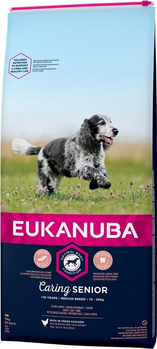 Image du produit Eukanuba Caring Senior Moyenne Race 15 kg (Adulte, 15000 g)
