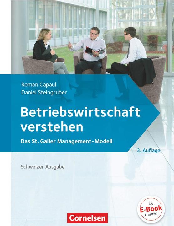 Immagine prodotto Betriebswirtschaft verstehen. Schweizer Ausgabe. Lehrbuch (Tedesco, Cappaul novello, Daniel Stonegruber, 2016)