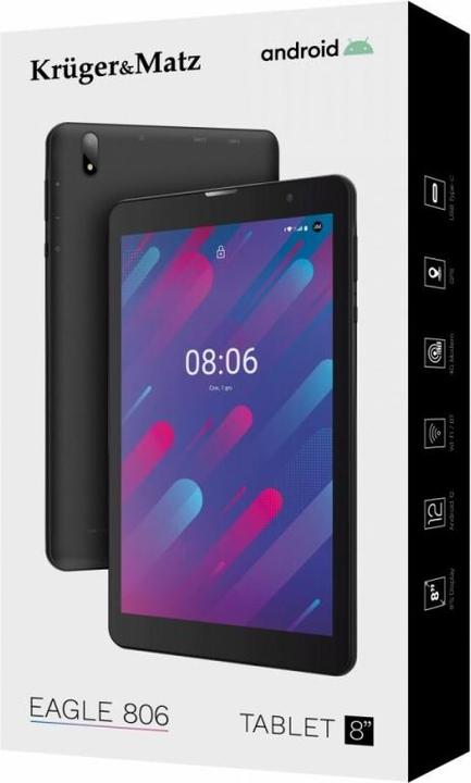 Immagine prodotto Krüger&Matz Kruger & Matz PC Tab EAG LE 806 (8", 32 GB, Nero)