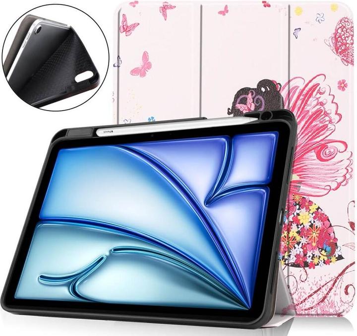 Image du produit Cover-Discount iPad Air 11 2024 - Étui Smart Motif porte-crayon (iPad Air 11 2024 (M2))
