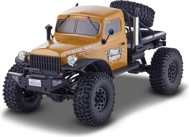 Image du produit RocHobby Scale Crawler Atlas Mud Master 4WD Jaune, ARTR, 1:10 (RTR Prêt à fonctionner)