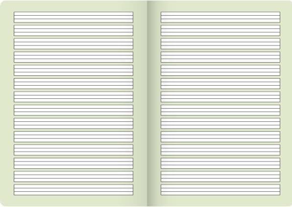 Image du produit Cahier d'école Vivendi Ligné 1 DIN A4 sans marge, 16 feuilles (A4)
