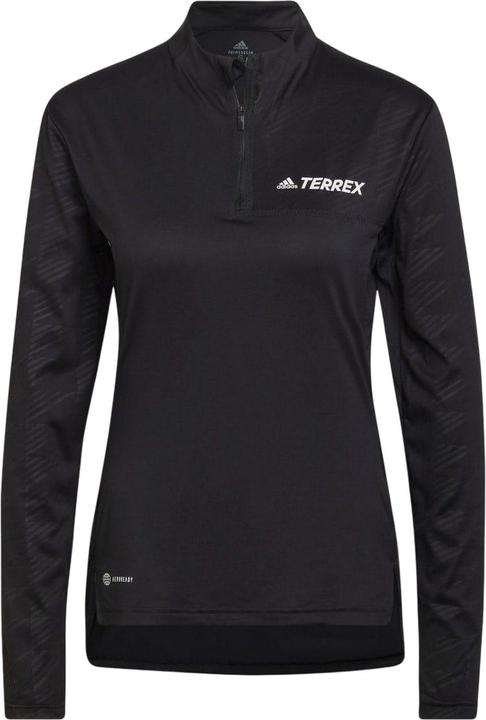 adidas Terrex Multi Oberteil mit halbem Reissverschluss Langärmlig (32 D)