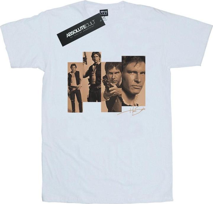 Actual product image Star Wars Mens Han Solo Photoshoot T-Shirt (S)