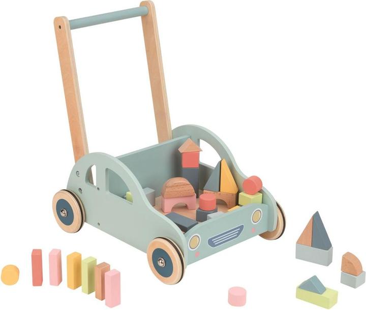 Produktbild Spielba Baby Walker Auto mit Bauklötze