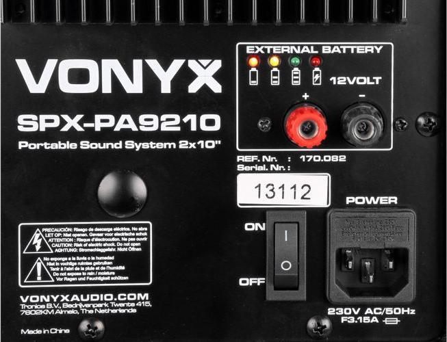 Produktbild Vonyx SPX-PA9210 (Aktiv, 1x 1000 W)