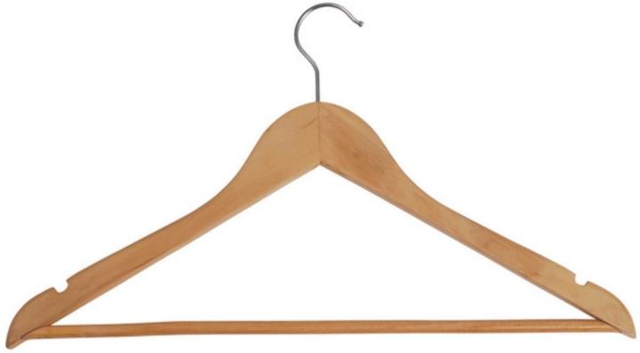 Actual product image Alba Coat hanger, wood, pack of 25. (25 x)