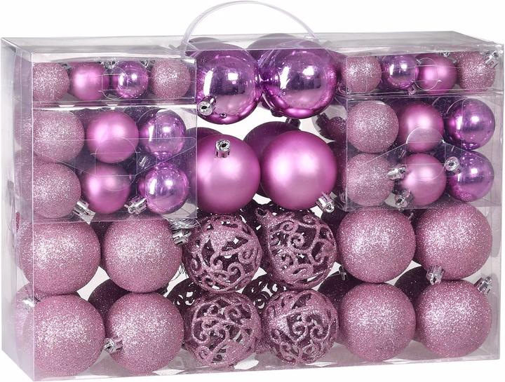 Produktbild Deuba Weihnachtsbaumkugeln (100 -teilig)