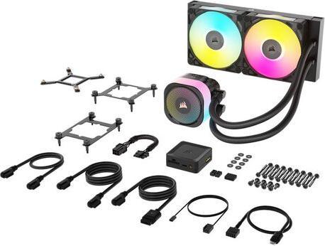 Actual product image Corsair iCUE LINK TITAN 240 RX RGB AIO, 240mm Radiator, Liquid CPU Cooler