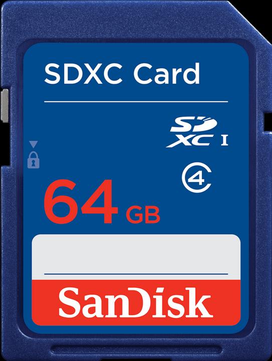 Produktbild SanDisk Standard Memory Card (64 GB, SDXC, UHS-I)