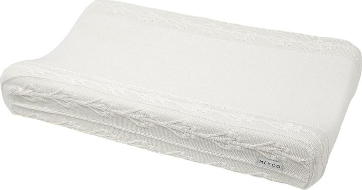 Image du produit Meyco Housse pour matelas à langer Romantic Flower - blanc cassé - 50x70cm (50 x 70 cm)