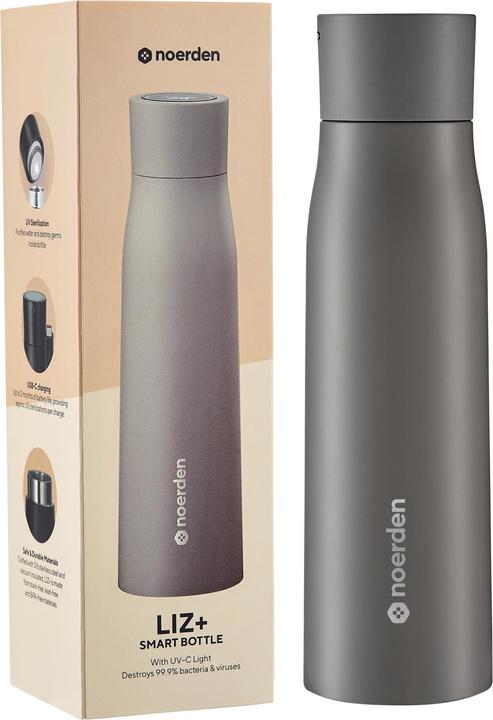 Image du produit Noerden LIZ+ UV Trinkflasche 500ml grau