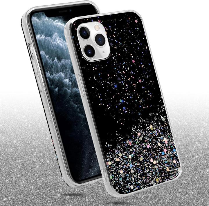 Image du produit Cadorabo Couverture TPU paillettes scintillantes (Apple iPhone 11)