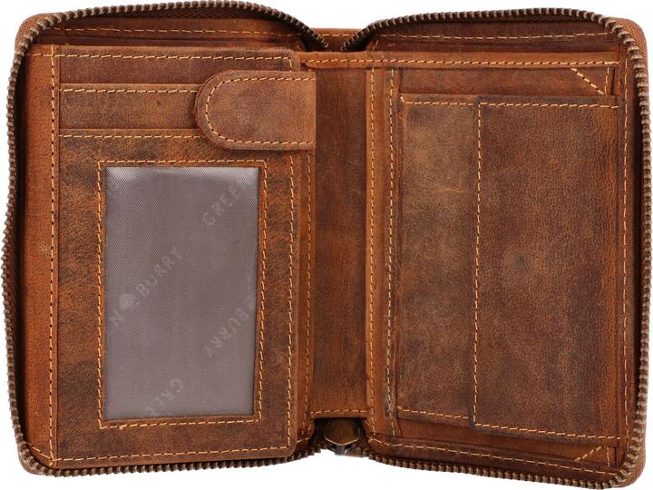 Immagine prodotto Greenburry Portafoglio vintage con segno della stella in pelle 10 cm