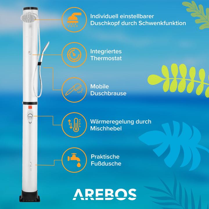 Produktbild Arebos Solardusche