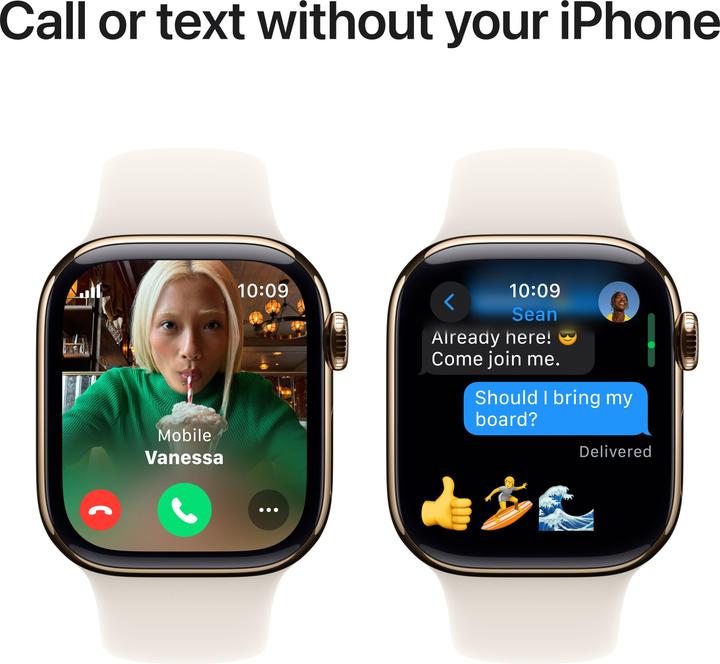 Immagine prodotto Apple Orologio Serie 10 (42 mm, 4G)