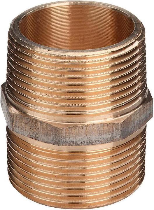 Actual product image Viega Brystnippel 1 rødgods (Double nipple)