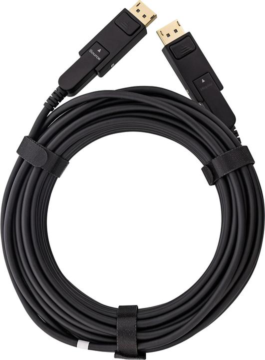 Produktbild InLine DisplayPort 1.4 AOC Kabel, 8K4K, DisplayPort Stecker abnehmbar, 40m (40 m, DisplayPort)