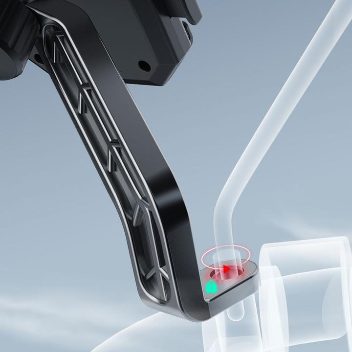 Produktbild Dudao F7C+ Fahrrad-/Motorrad-Handyhalterung – Schwarz