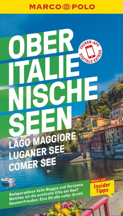 Actual product image Reiseführer Oberitalienische Seen, Lago Maggiore, Luganer See, Comer See (German, Jörg Steiner, Stefanie Claus, 2024)