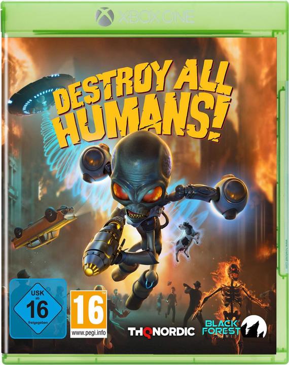 Image du produit THQ Détruisez tous les humains! (Xbox Series X, Xbox One X, FR)
