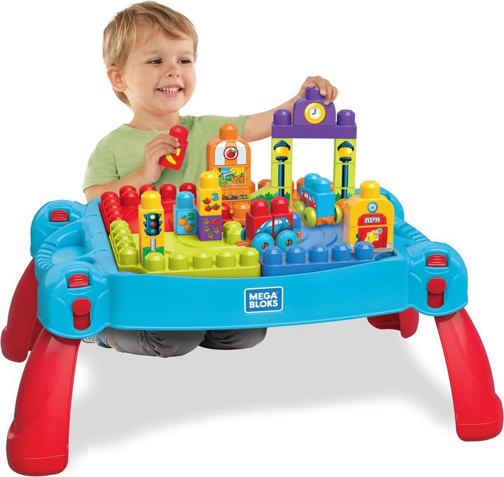 Actual product image Mega Bloks Build 'n Learn Table